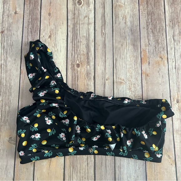 Victoria’s Secret Ruffled One Shoulder Lemon Bikini Top - Picture 4 of 8